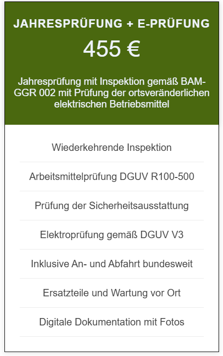 Jahresprüfung + E-Prüfung